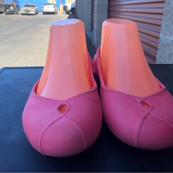 Crocs Isabella Flat Women Pink Slip On Shoes Size W7 - Picture 2 of 12